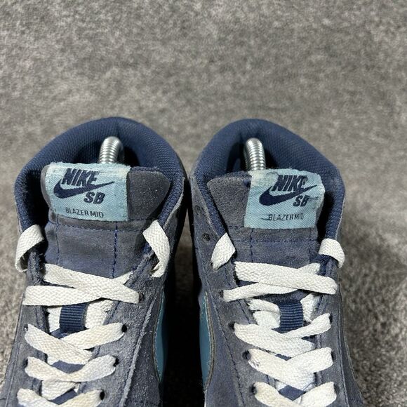 Nike SB Zoom Blazer Mid Midnight Navy Blue Noise Aqua FD0731-400 Men’s Size 6 main image 10